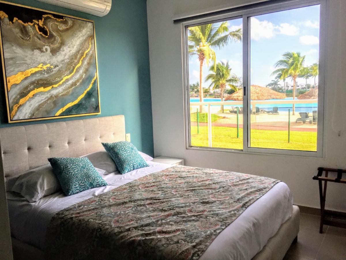 Escape Al Caribe Con Una Vista Impresionante En Pilarita'S Dream Lagoons Cancun Exterior photo