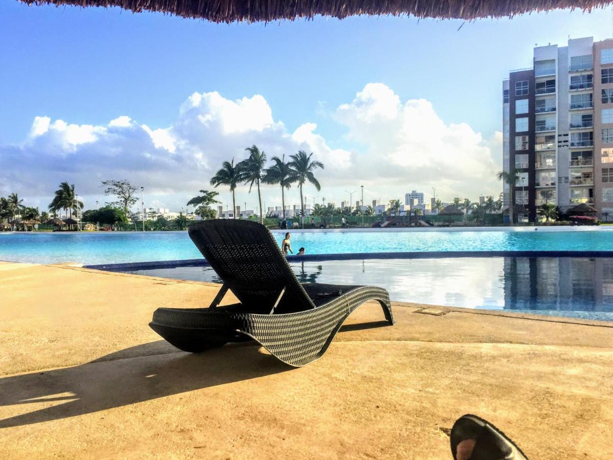 Escape Al Caribe Con Una Vista Impresionante En Pilarita'S Dream Lagoons Cancun Exterior photo