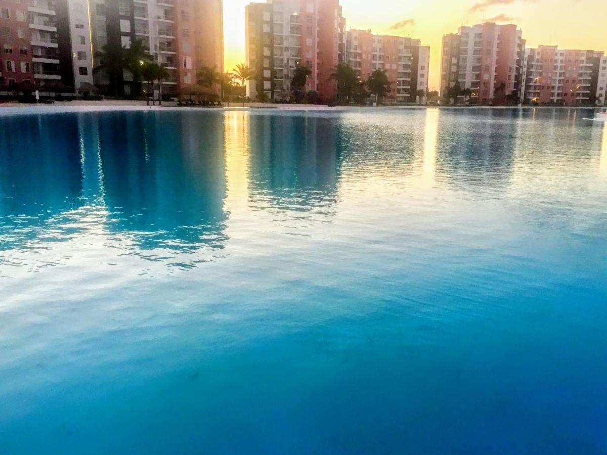 Escape Al Caribe Con Una Vista Impresionante En Pilarita'S Dream Lagoons Cancun Exterior photo