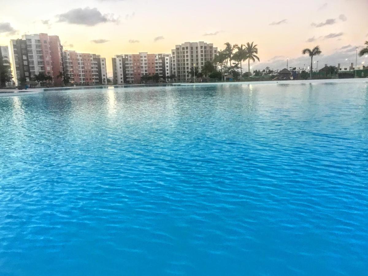 Escape Al Caribe Con Una Vista Impresionante En Pilarita'S Dream Lagoons Cancun Exterior photo