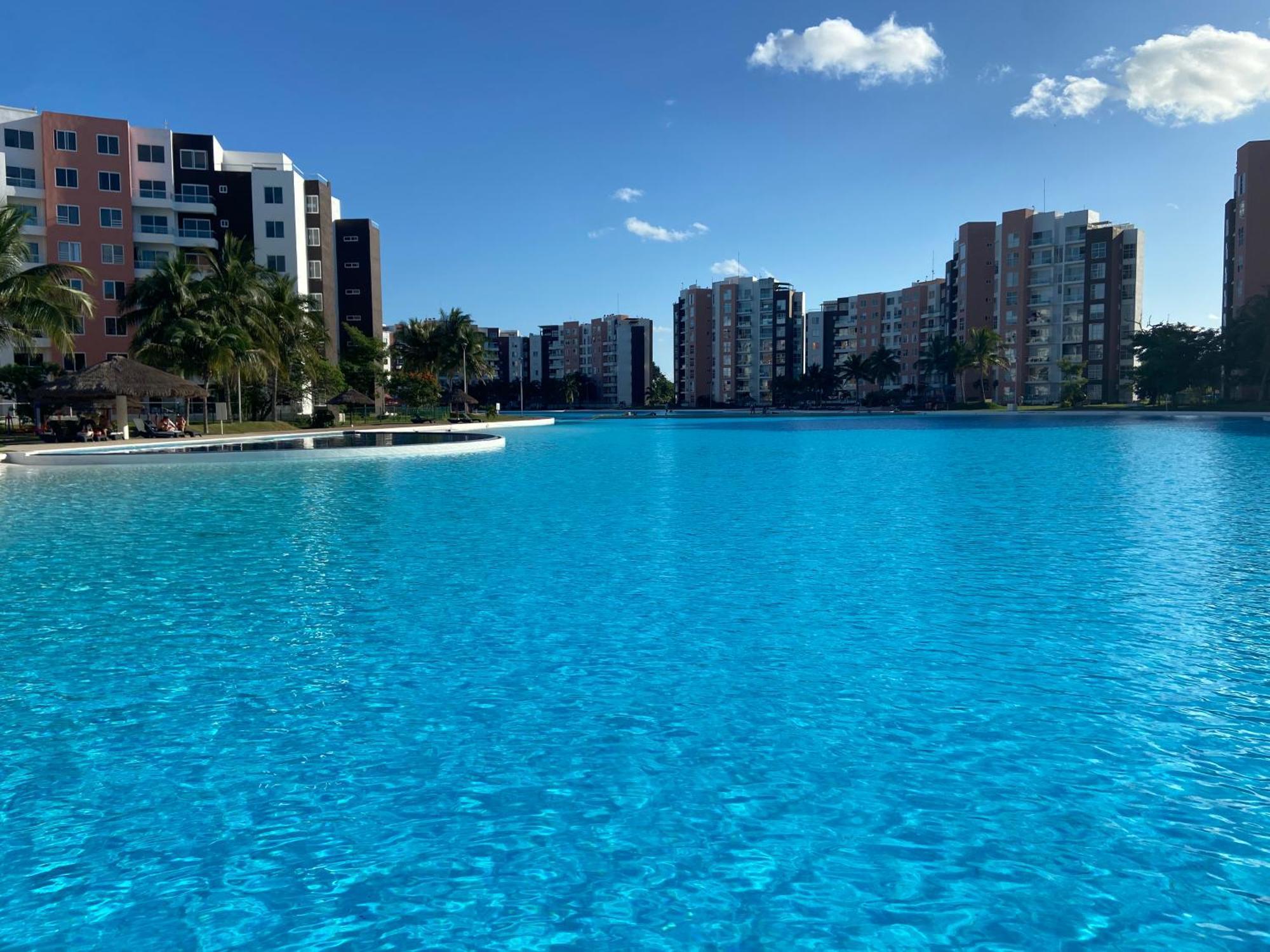 Escape Al Caribe Con Una Vista Impresionante En Pilarita'S Dream Lagoons Cancun Exterior photo